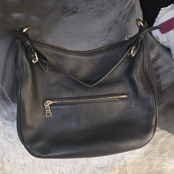 Coach Black Leather Shoulder Bag - Picture 5 of 14
